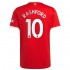 Camisola Manchester United Marcus Rashford 10 Equipamento Primeiro 2021-2022 Manga Curta